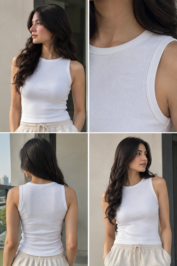 Basic Tank Top (White)