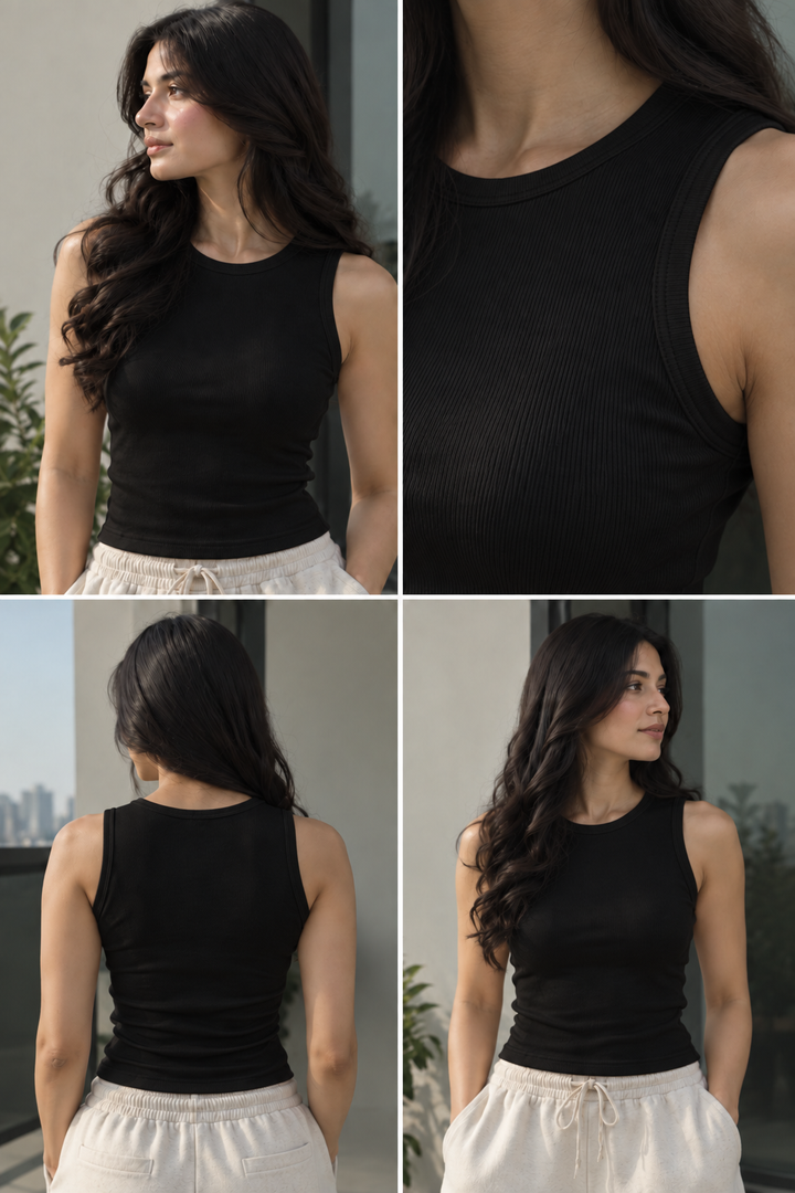 Basic Tank Top (Black)