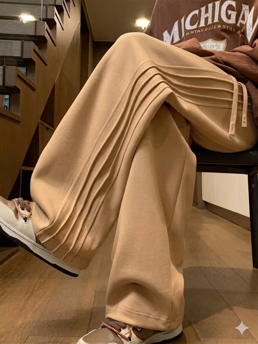PLATED TROUSER DUO PACK ( CAMEL+BLACK)