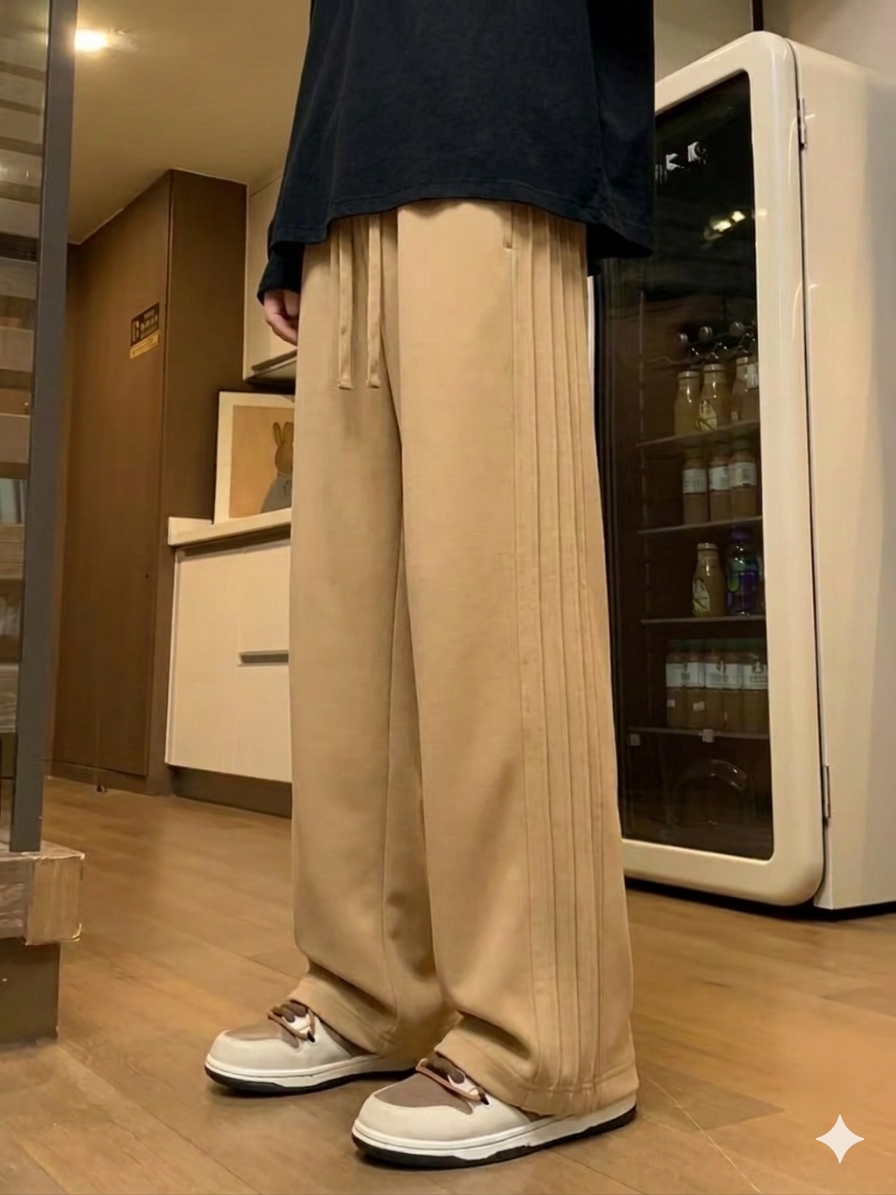 PLATED TROUSER DUO PACK ( CAMEL+BLACK)