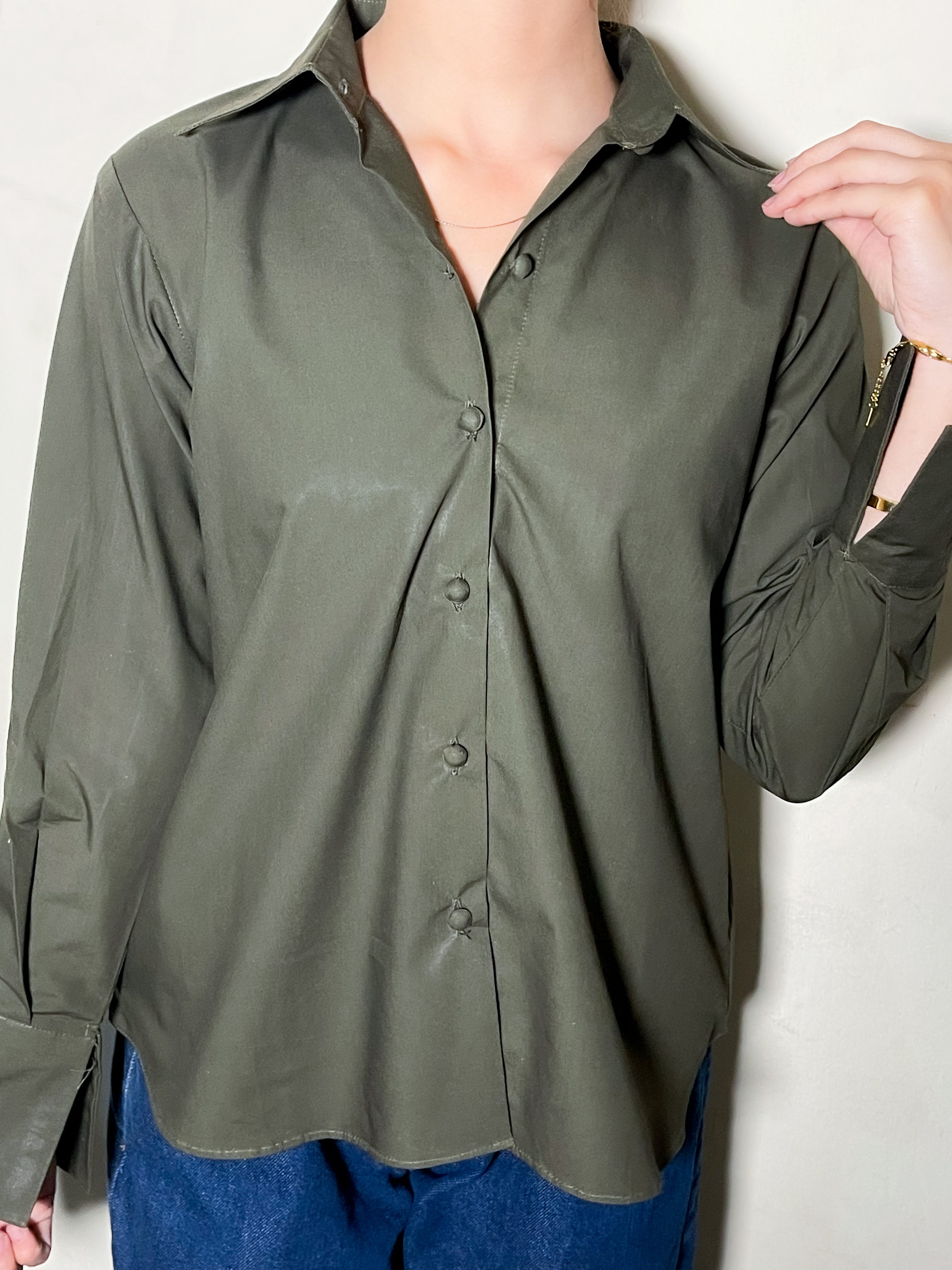 Casual Solid Shirts, Neck Collar | FULL Sleeves | Every Day Tops